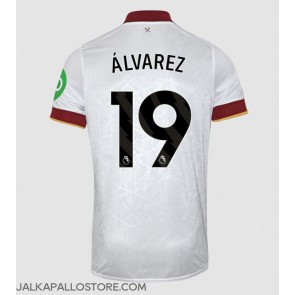 West Ham United Edson Alvarez #19 Kolmaspaita 2024-25 Lyhythihainen